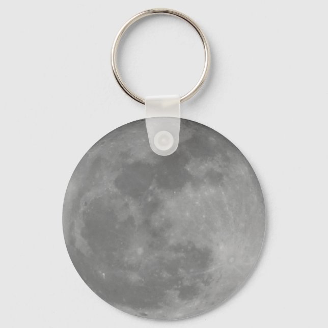 Vollmond-Schlüsselanhänger Schlüsselanhänger (Vorderseite)