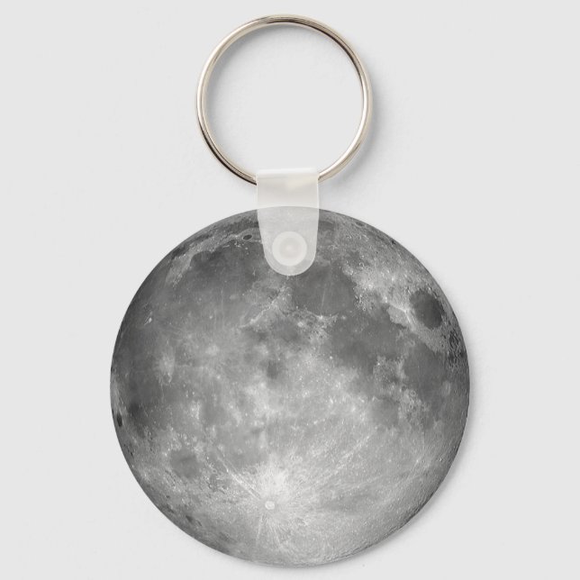 Vollmond-Schlüsselanhänger Schlüsselanhänger (Vorderseite)