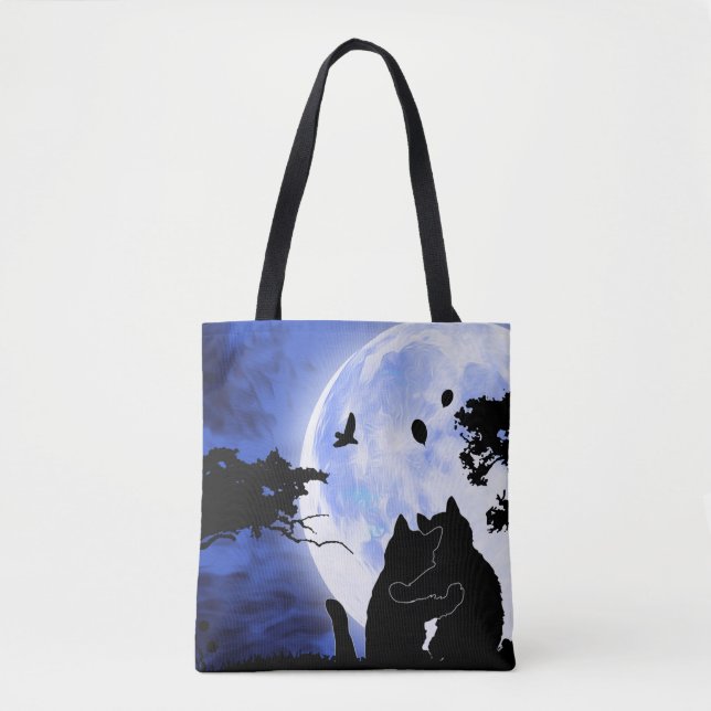 Vollmond Tasche (Vorderseite)