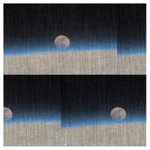 Vollmond teilweise von der Atmosphäre verdeckt Stoff