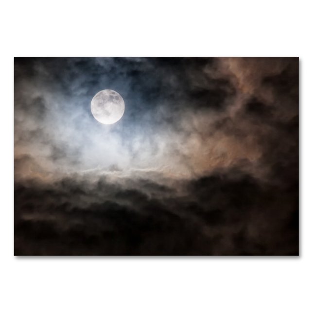 Vollmond Tischnummer (Rückseite)