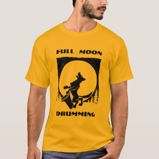 Vollmond-Trommel T-Shirt