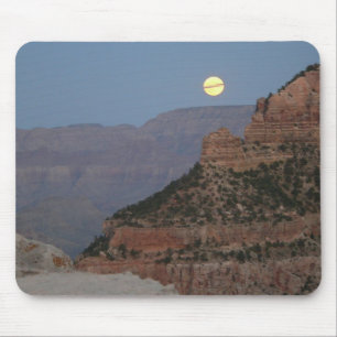 Vollmond über dem Grand Canyon Mousepad