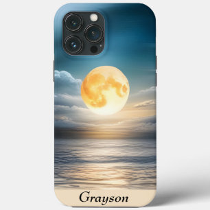 Vollmond über dem Ozean Case-Mate iPhone Hülle