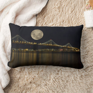 Vollmond über der Bucht Lendenkissen