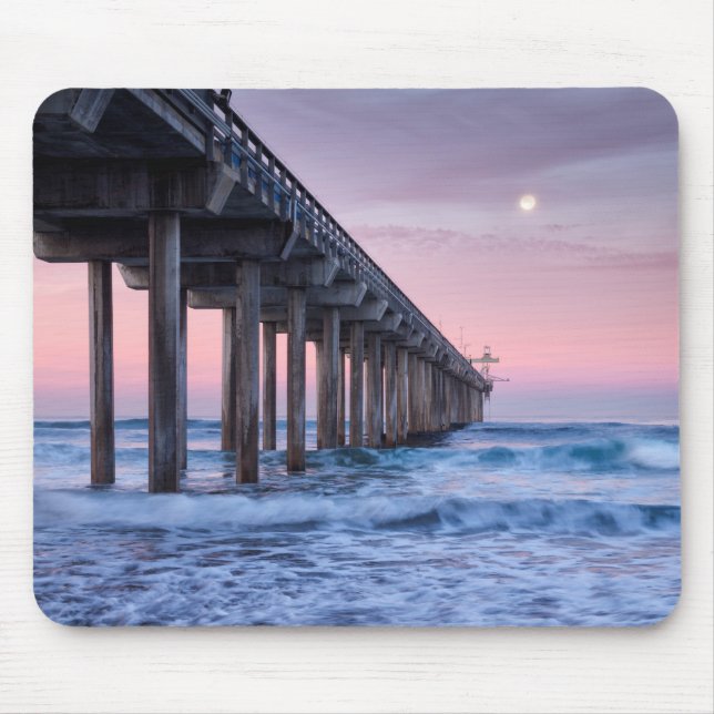 Vollmond-Überlaufbuchse Mousepad (Vorne)