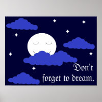 Vollmond um Mitternacht und Sterne