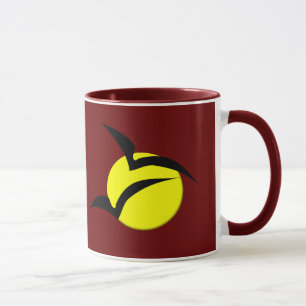 Vollmond- und Fledermäuse-Tasse Tasse