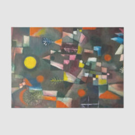 Vollmond von Paul Klee, Abstrakte Kunst Seidenpapier