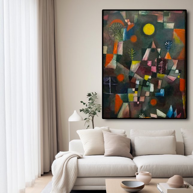 Vollmond von Paul Klee Poster (Von Creator hochgeladen)