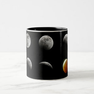 Vollmond Zweifarbige Tasse