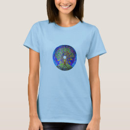 Vollmondmandala-T - Shirt