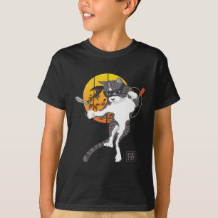 Vollmondmission: Cat Ninja T - Shirt