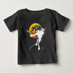 Vollmondmission: Katze Ninja Baby T-shirt