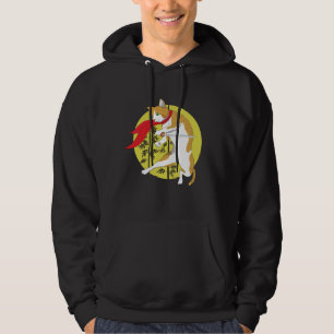 Vollmondmission: Katze Ninja Hoodie