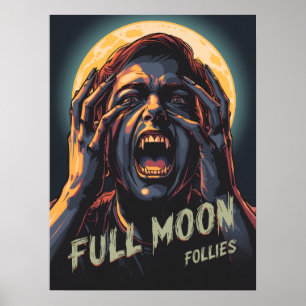 Vollmondsinnereien   Werwolf Poster