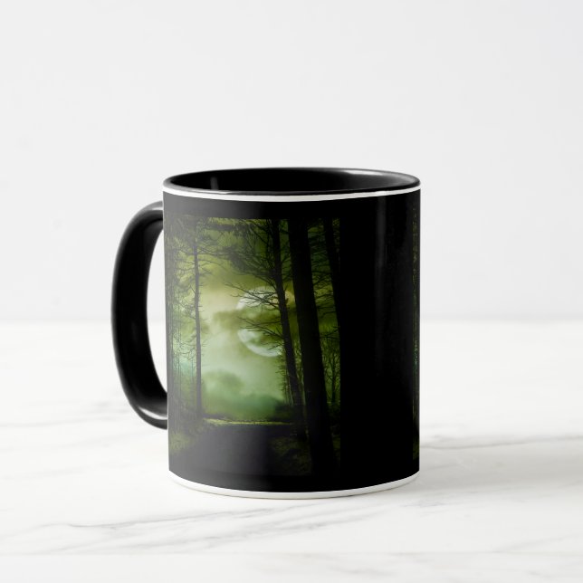 Vollmondwald Tasse (Vorderseite Links)