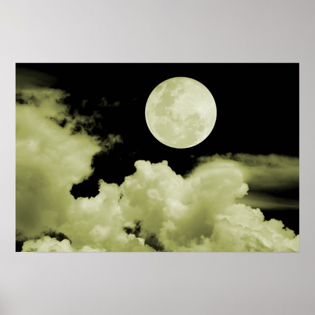 VOLLMOONSCHLIESSEN GELB POSTER (Vorne)