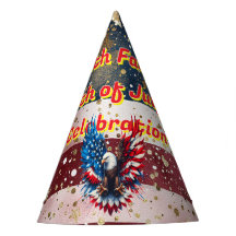 Vollständig anpassbarer 4. Juli Party Hat