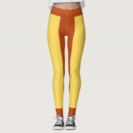 Vollständig anpassbarer Farbfeld-Design Leggings