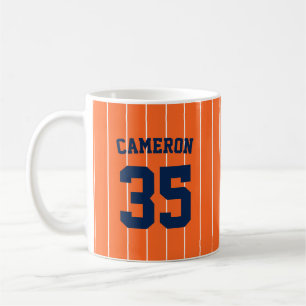 Vollständig bearbeitbare Farben Baseball Jersey S Kaffeetasse