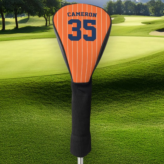 Vollständig bearbeitbare Farben Baseball Jersey St Golf Headcover (Von Creator hochgeladen)