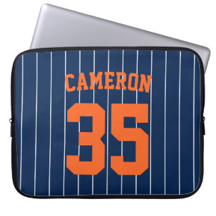 Vollständig bearbeitbare Farben Baseball Jersey St Laptopschutzhülle