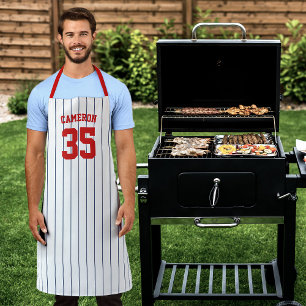 Vollständig bearbeitbare Farben Baseball Jersey St Schürze