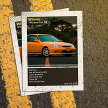 Vollständig benutzerdefinierte Car Show Gewinner S