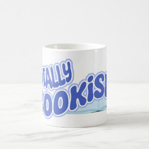 Vollständig buchbar Buchüberlaufspass Lesen Design Kaffeetasse