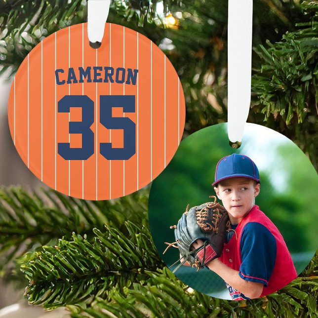 Vollständig editierbare Farben Baseball-Trikot-Str Ornament (Von Creator hochgeladen)