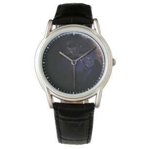 Vollständig erdacht, das die Lichter der Stadt Eur Armbanduhr