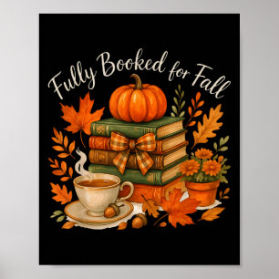 Vollständig gebucht für Herbstbücher Pumpkin Herbs Poster