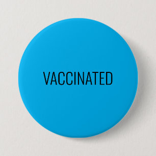 VOLLSTÄNDIG GEIMPFT BLAUES DESIGN BUTTON