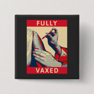 Vollständig geimpft button