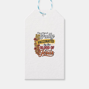 Vollständig geimpft durch das Blut Jesu Shirt-Desi Geschenkanhänger