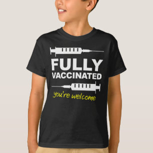 Vollständig geimpftes Kleinkind-Shirt T-Shirt