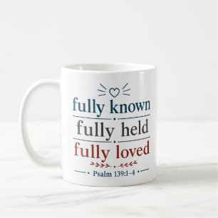 Vollständig gekannt, vollständig gehalten, vollstä kaffeetasse