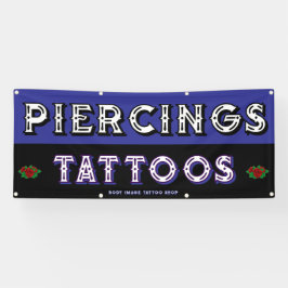 Vollständig individualisieren Tattoo Shop Attrakti Banner
