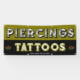 Vollständig individualisieren Tattoo Shop Attrakti Banner