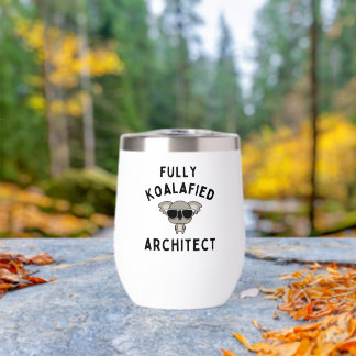 Vollständig Koalafizierter Architekt Koala Cartoon