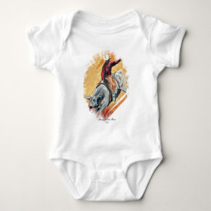 VOLLSTÄNDIG UND REITER BABY STRAMPLER