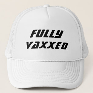 Vollständig vaxxed geimpft covid modern cool truckerkappe