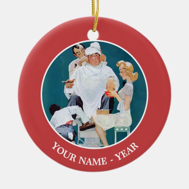 Vollständige Behandlung Keramik Ornament (Vorne)