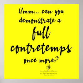 Vollständige Contretemps Meyer Lemon Poster