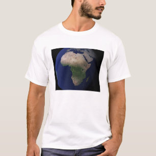 Vollständige Erde mit Afrika, Europa und dem Nahen T-Shirt