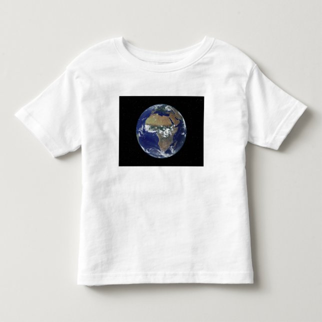 Vollständige Erde mit Afrika und Europa Kleinkind T-shirt (Vorderseite)