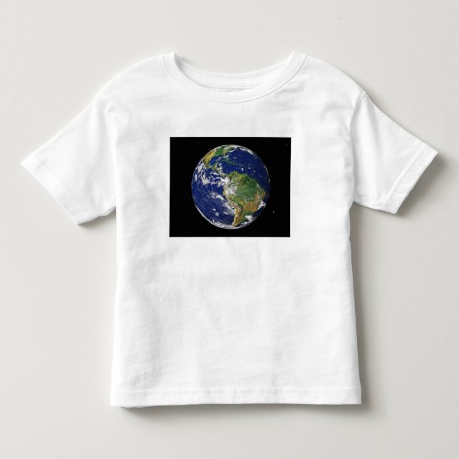 Vollständige Erde mit Südamerika 2 Kleinkind T-shirt (Vorderseite)