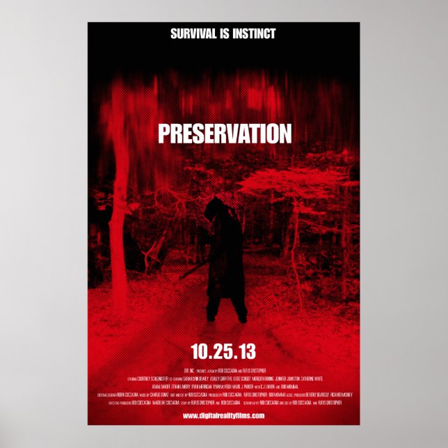 Vollständige Größe Reservierung Filmplakat Poster (Vorne)