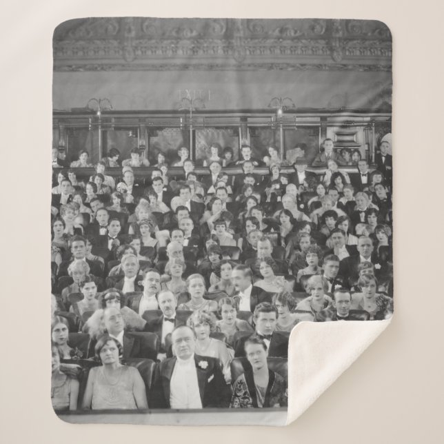 VOLLSTÄNDIGE HAUSHALTSBEREICHE, Vintag, Theater, M Sherpadecke (Vorderseite)